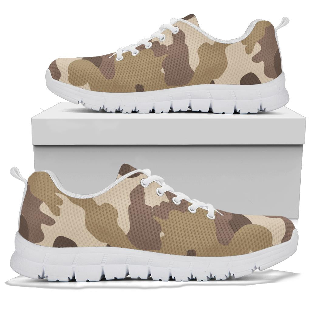 Knit Sneakers_Military Tan_Camo