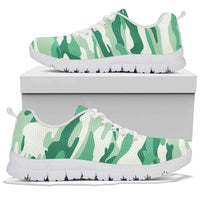 Thumbnail for Knit Sneakers_Camo Green_Combo