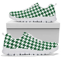 Thumbnail for Mesh Sneaker_Dark Green on White_HT Pattern