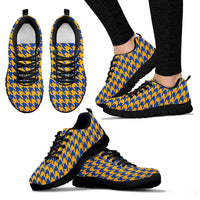 Thumbnail for Mesh Sneakers_Blue on Gold_R_HT Pattern