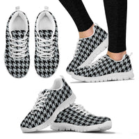 Thumbnail for Mesh Sneakers_Black on Silver_V_HT Pattern