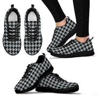 Thumbnail for Mesh Sneakers_Black on Silver_V_HT Pattern