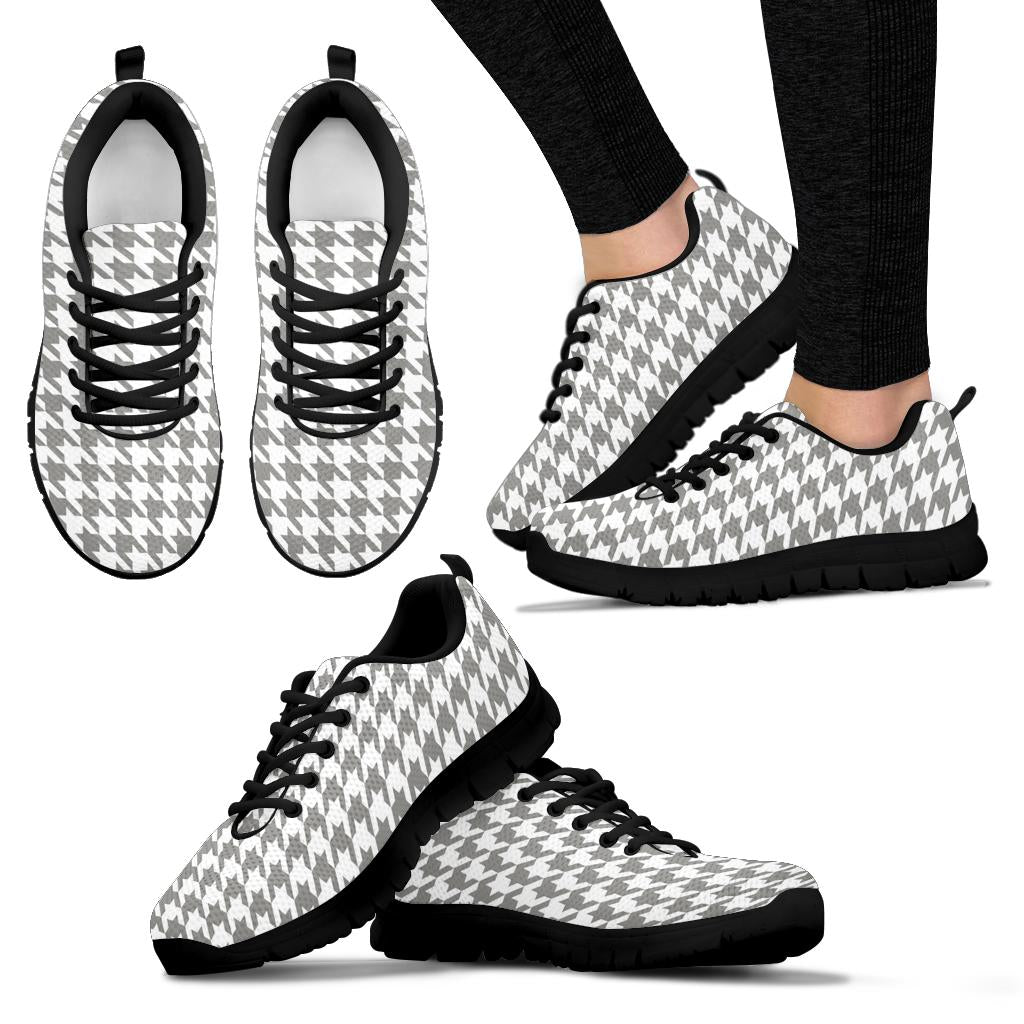 Mesh Sneakers_Gray on White_HT Pattern