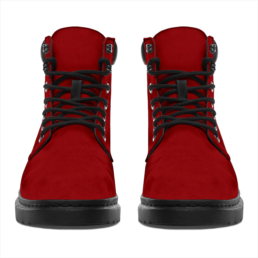 All-Season Boots_Cardinal Red_ Micro-Suede