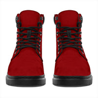 Thumbnail for All-Season Boots_Cardinal Red_ Micro-Suede