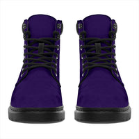 Thumbnail for All-Season Boots_Dark Purple_ Micro-Suede
