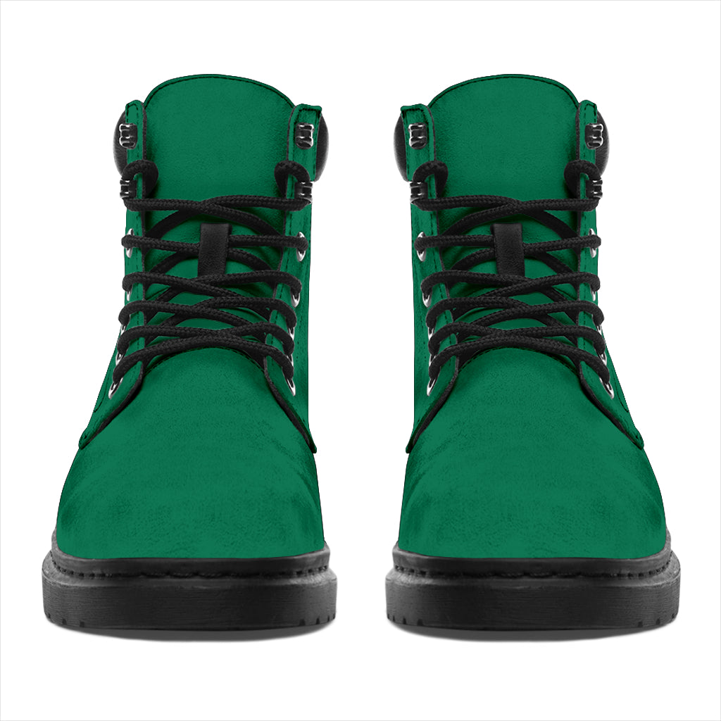 All-Season Boots_Green_Micro-Suede