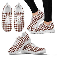 Thumbnail for Mesh Sneakers_Brown on White_HT Pattern