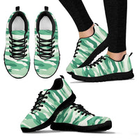 Thumbnail for Knit Sneakers_Camo Green_Combo