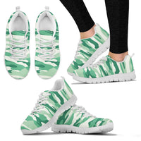 Thumbnail for Knit Sneakers_Camo Green_Combo