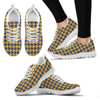 Thumbnail for Mesh Sneakers_Blue on Gold_R_HT Pattern