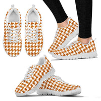 Thumbnail for Mesh Sneakers Texas Orange on White_HT