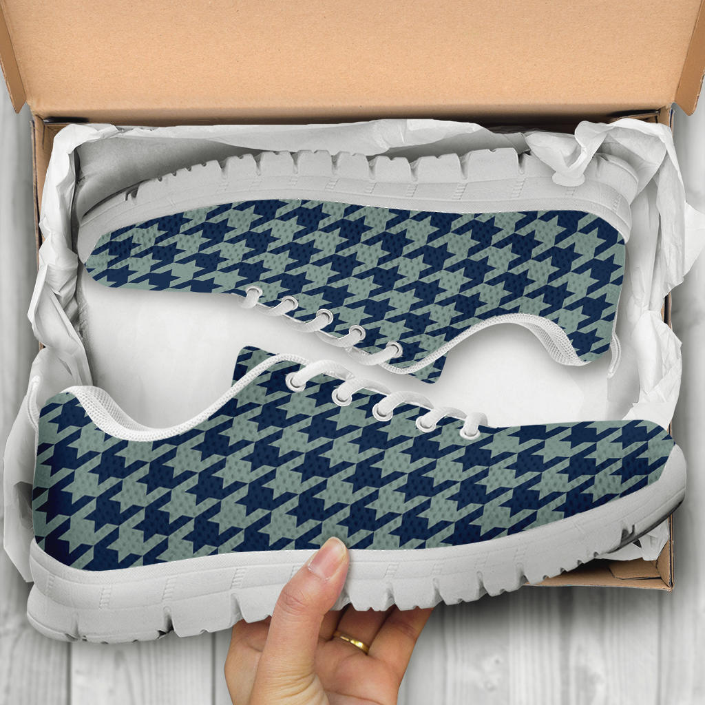 Mesh Sneakers_Blue on Silver_D_HT Pattern