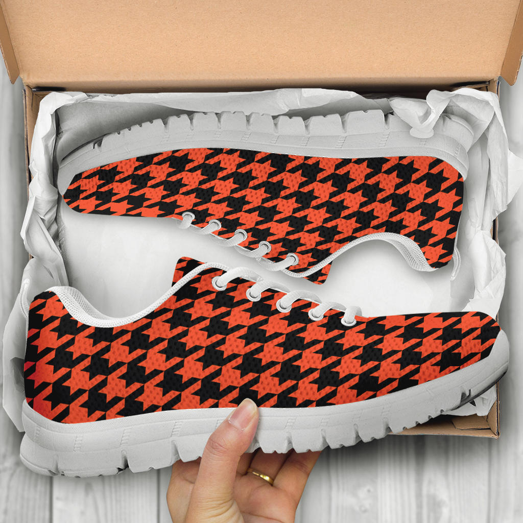 Mesh Sneakers_Orange-Black_C_HT Pattern