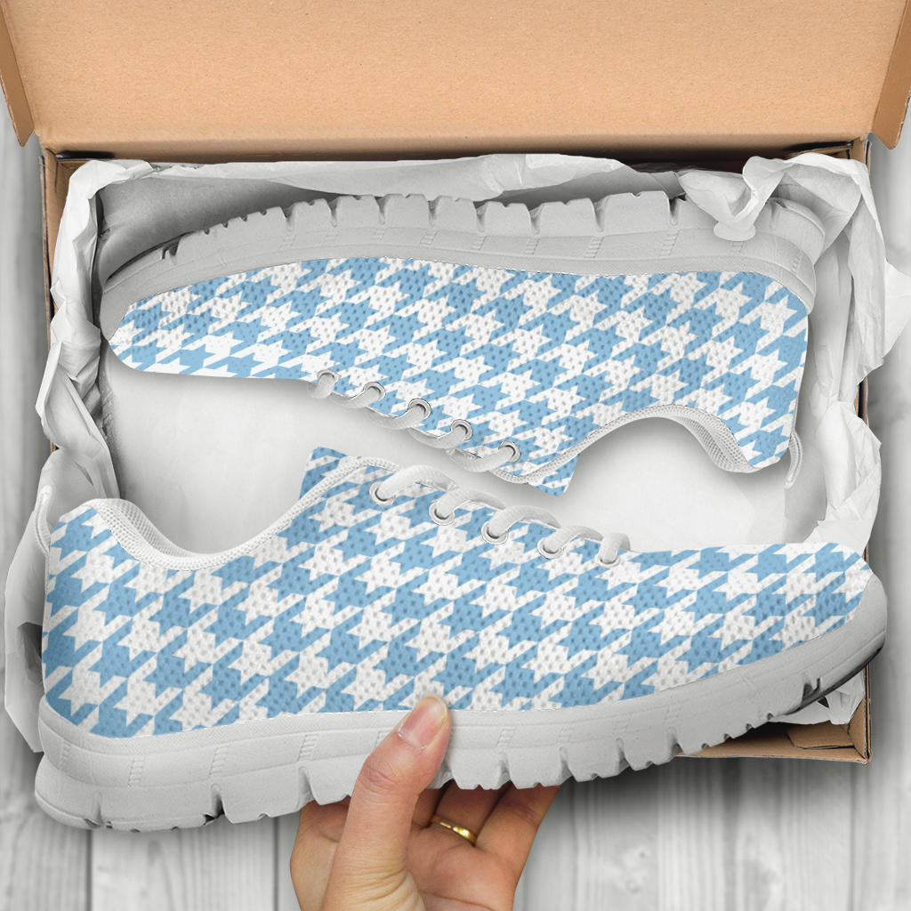 Mesh Sneakers_Light Blue on White_HT Pattern