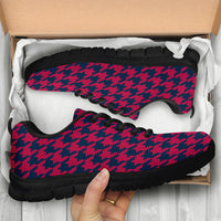 Thumbnail for Mesh Sneakers_Blue on Red_NE_HT Pattern