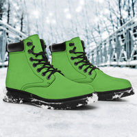 Thumbnail for All-Season Boots_Apple Green_Micro-Suede