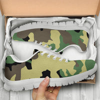 Thumbnail for Knit Sneakers_Military Green_Camo