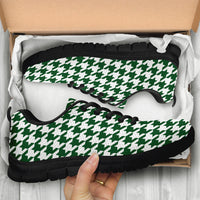 Thumbnail for Mesh Sneaker_Dark Green on White_HT Pattern