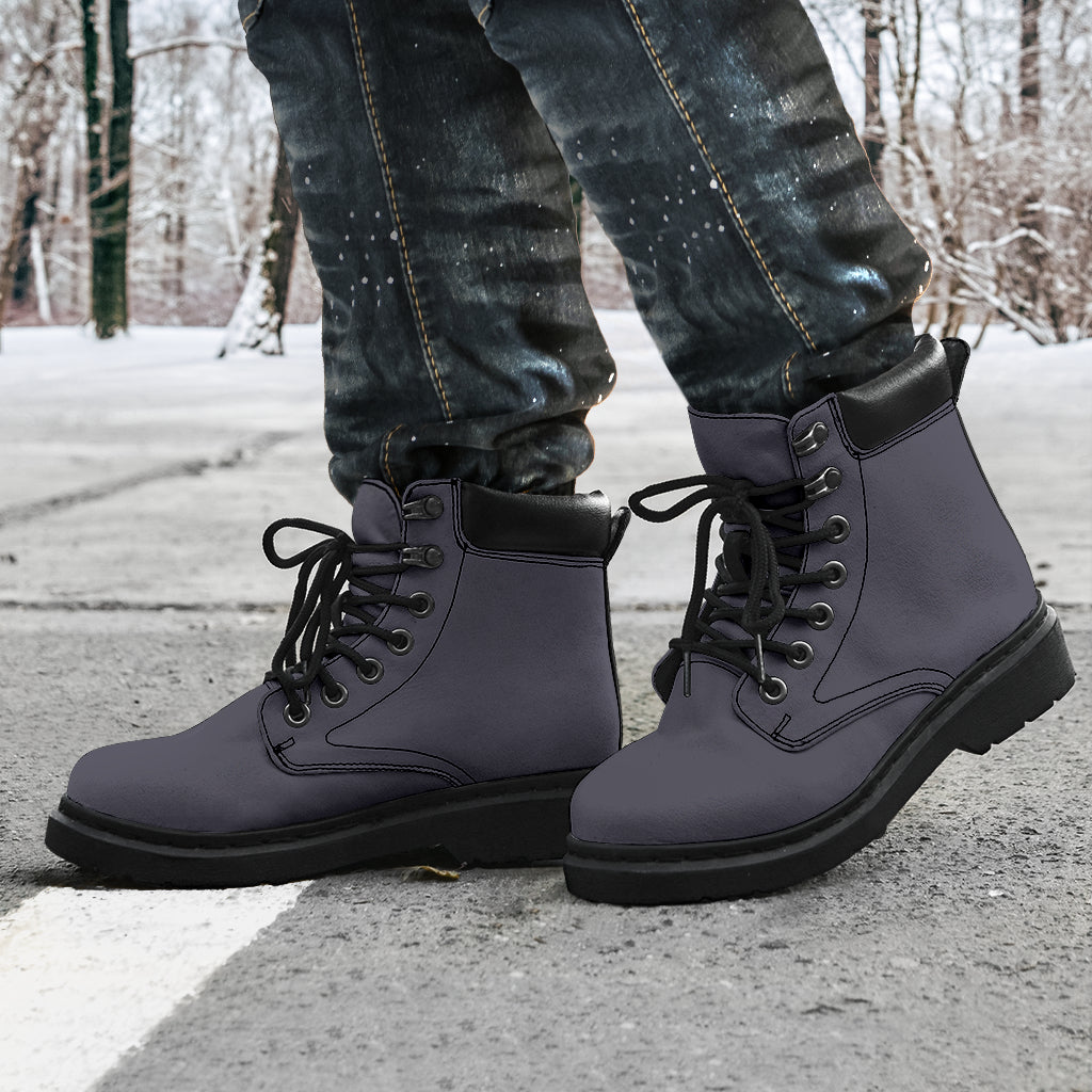 All-Season Boots_Charcoal_Micro-Suede