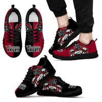 Thumbnail for Creekside Knights, FL-Knights-custom black sole sneakers