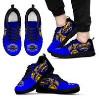 Thumbnail for Samuell Spartan Sneaker 1H Gold Leather Print -1