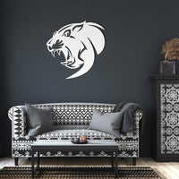 Thumbnail for Panther 38-Black-Steel Wall Art