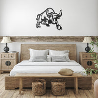 Thumbnail for Bull 5910_Mascot Steel Wall Art