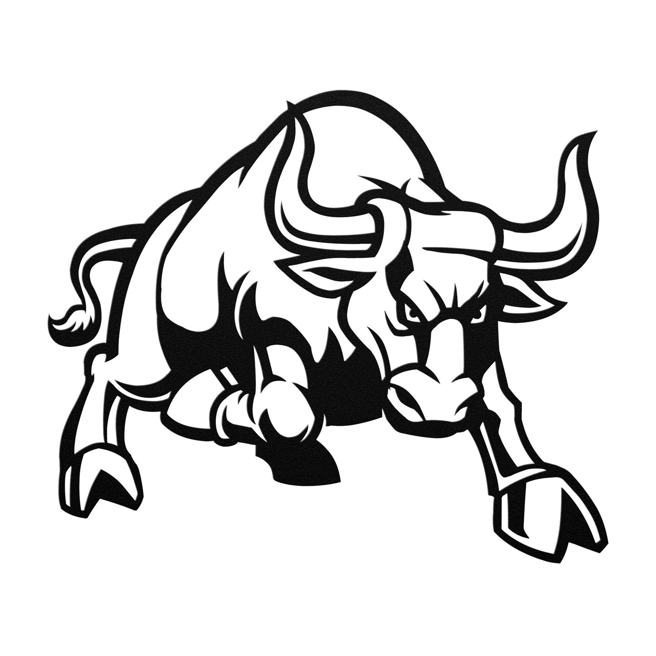 Bull 5910_Mascot Steel Wall Art