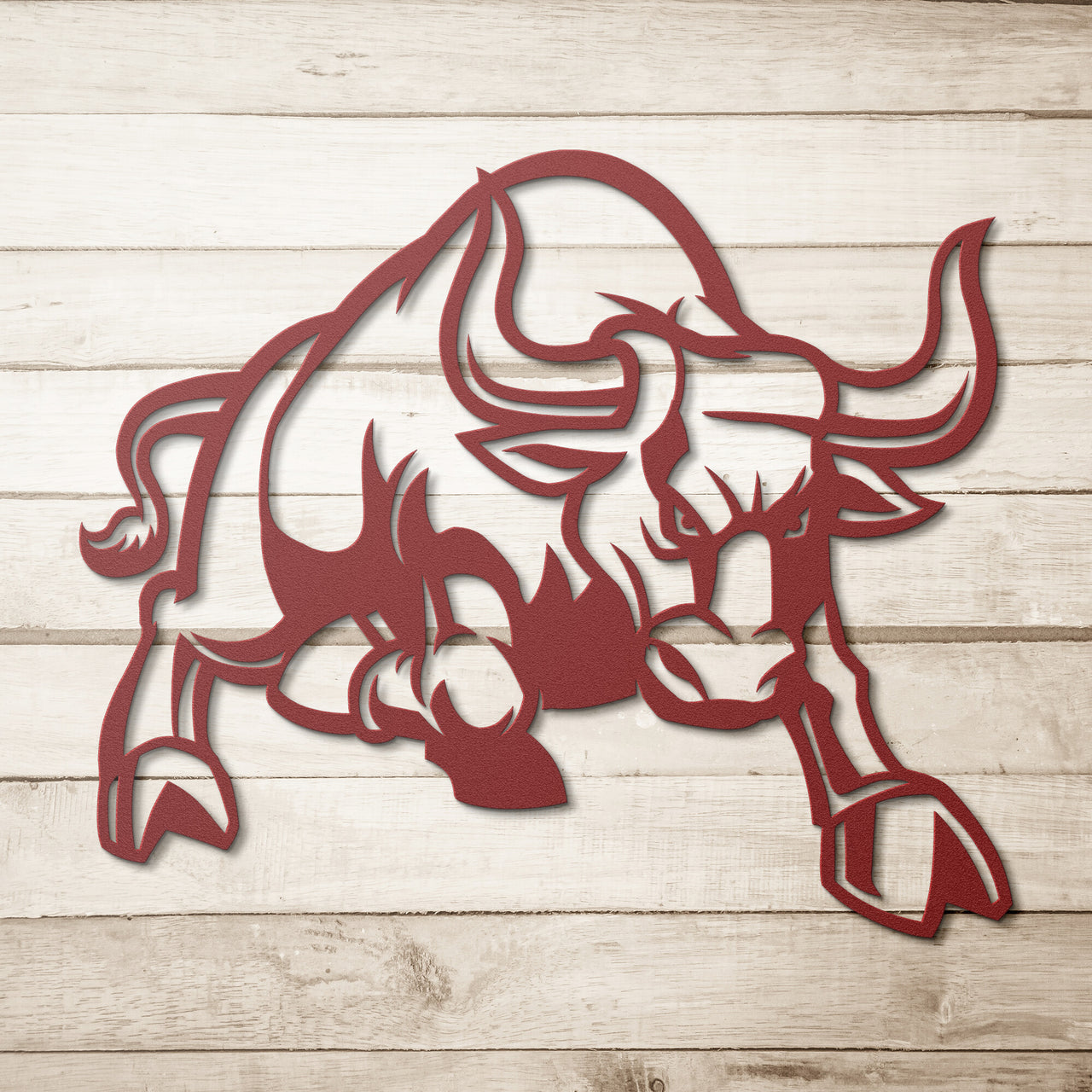 Bull 5910_Mascot Steel Wall Art