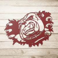 Thumbnail for Bulldog-Busting out-Steel Wall Art
