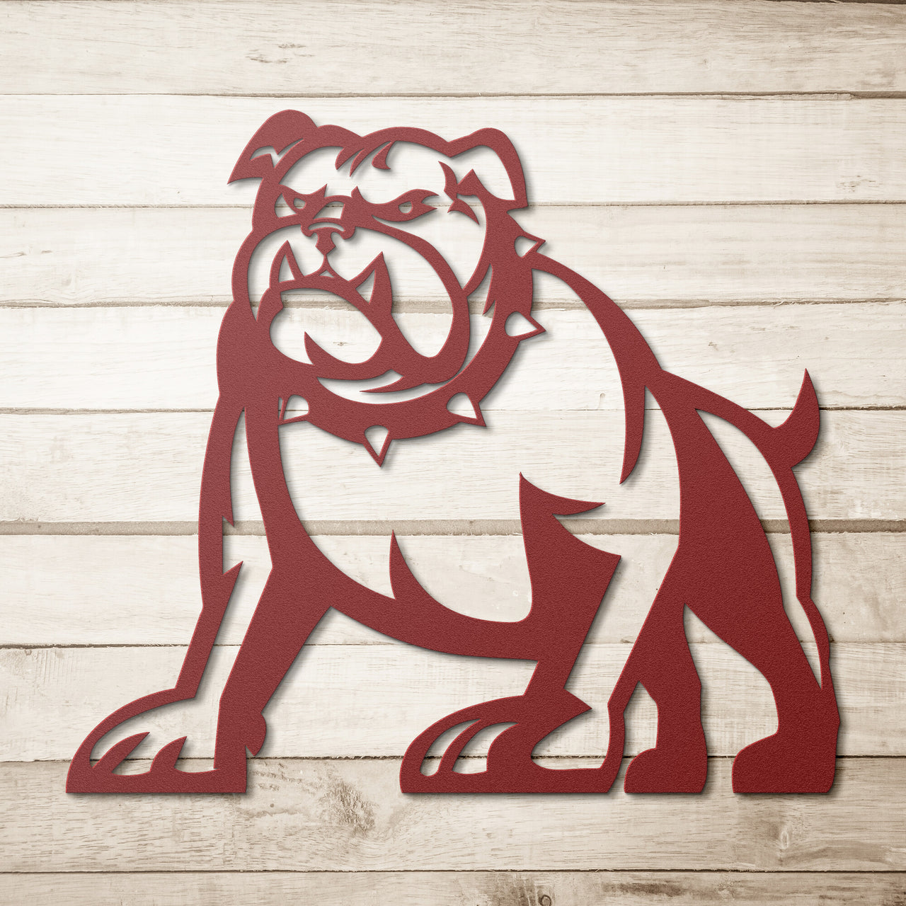 Bulldog 0065 Mascot Steel Wall Art