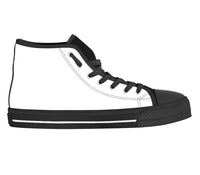 Thumbnail for DIY - Classic High-Top Canvas Sneaker - Black sole