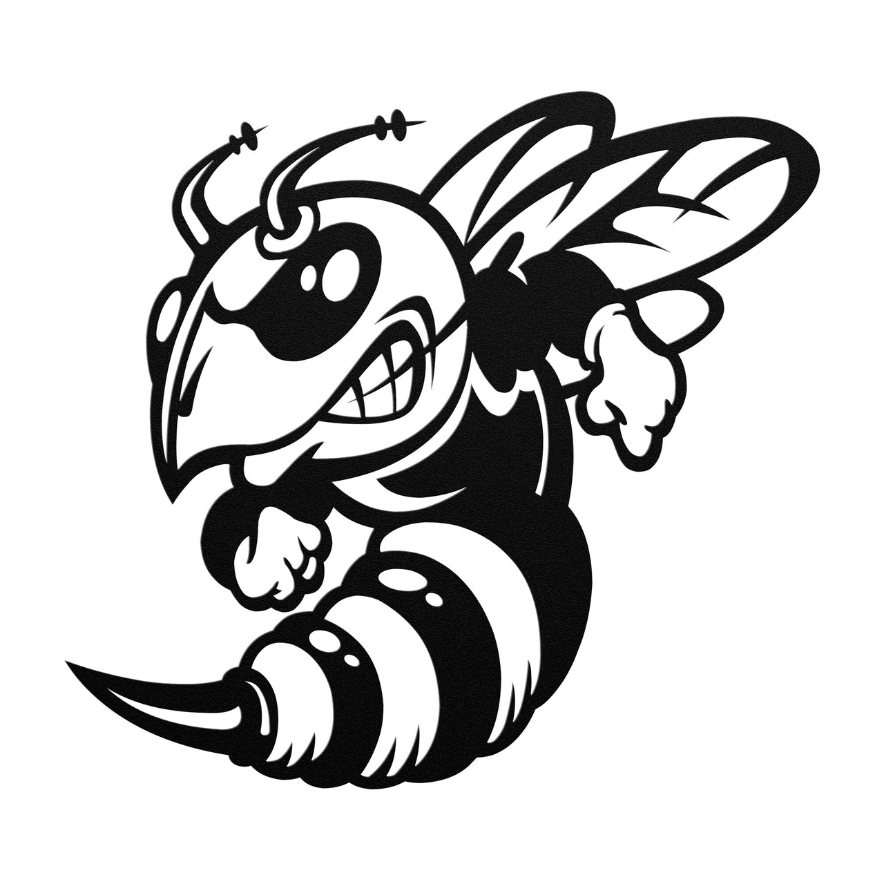 Fighting Bee, Hornet, Yellow Jacket, mascot art