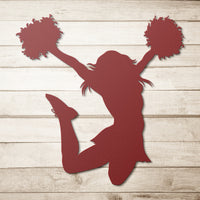Thumbnail for Jumping Cheerleader-2_Steel Wall Art