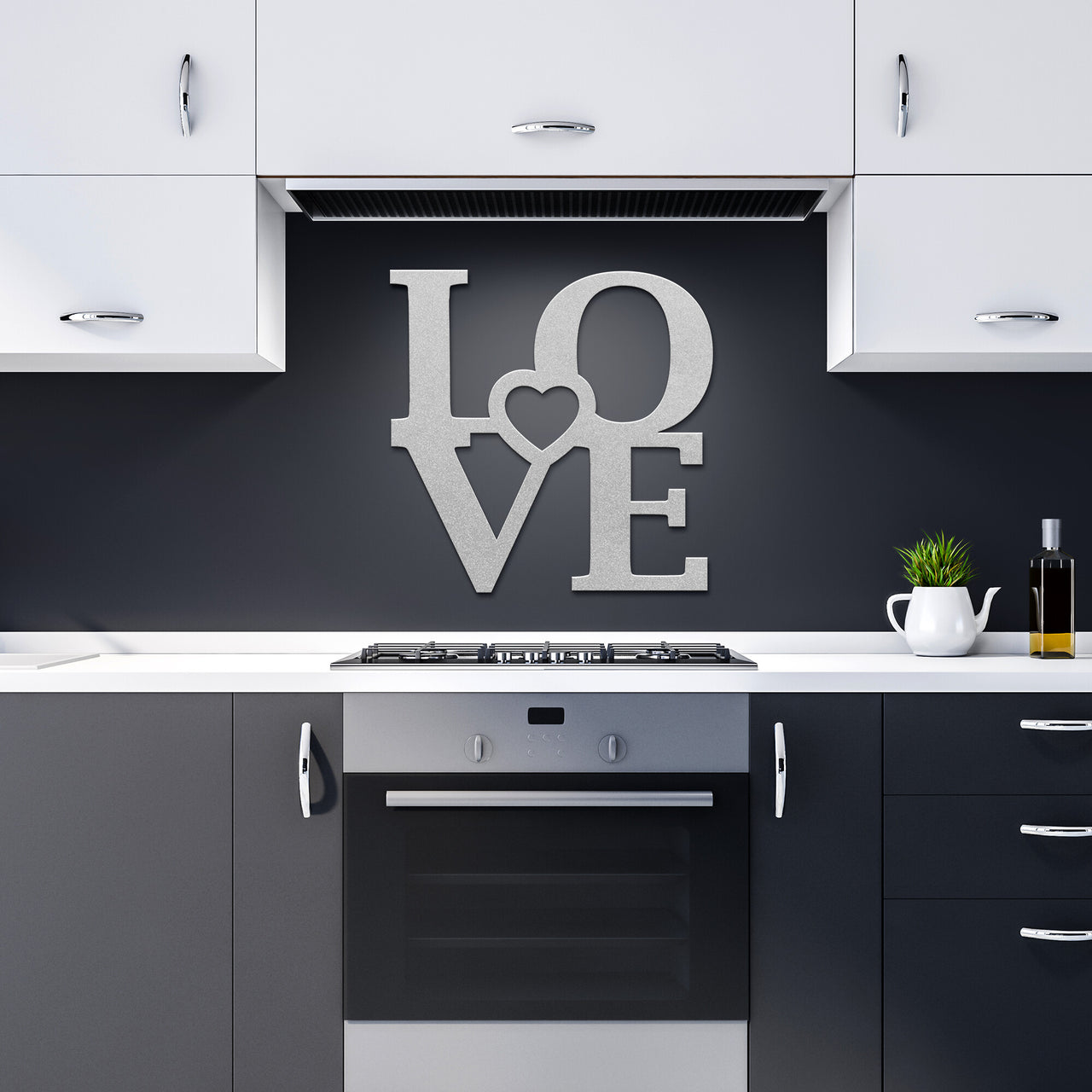 Love-Heart -2 Steel Wall Art