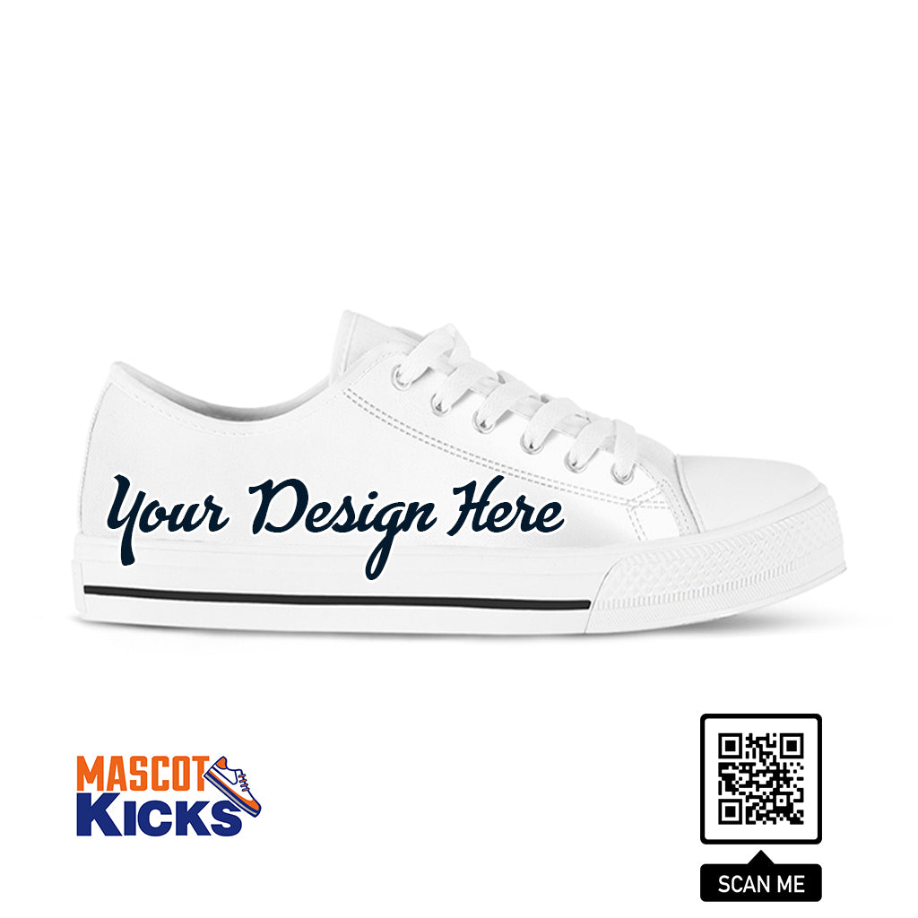 DIY - Classic Low-Top Canvas Sneaker - White Sole 2