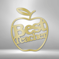 Thumbnail for Best Teacher - Steel Sign