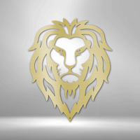 Thumbnail for Lion Head - Steel Sign
