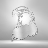Thumbnail for Bald Eagle Head - Steel Sign