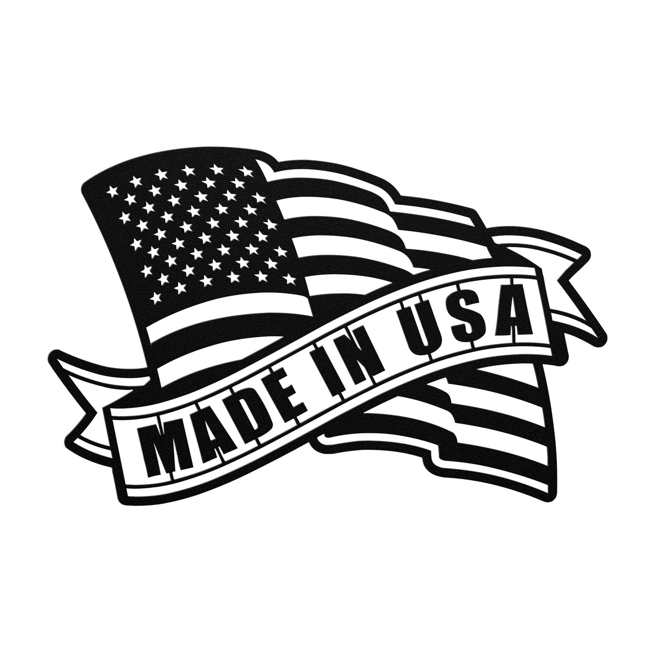 Made in USA-Flag 079 Steel Wall Art