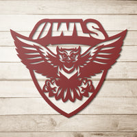 Thumbnail for OWL_386-1  Mascot Steel Wall Art