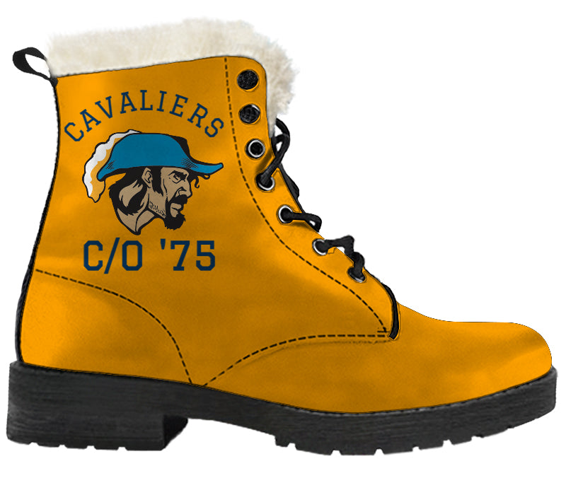 Cavaliers c/o 1975 Faux Fur Leather Boot