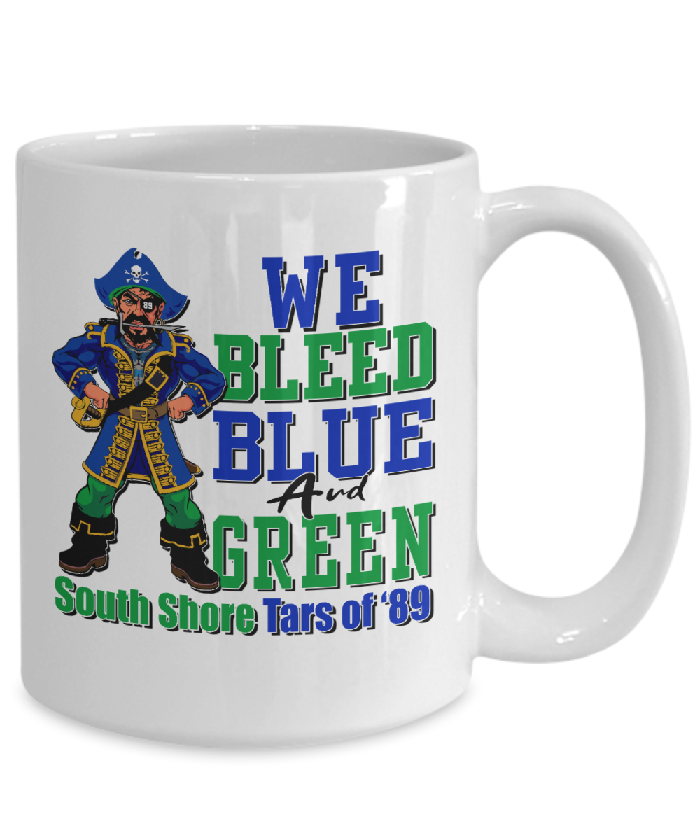 South Shore 89 Mug-WE BLEED BLUE AND GREEN-v1B