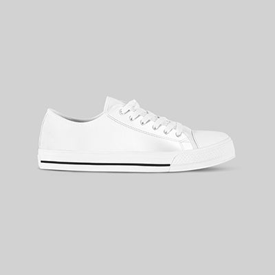 DIY - Classic Low-Top Canvas Sneaker - White Sole 2