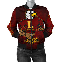 Thumbnail for LINDBLOM BOMBER JACKET c/o '90  MAROONBLEND_WOMEN - JaZazzy 