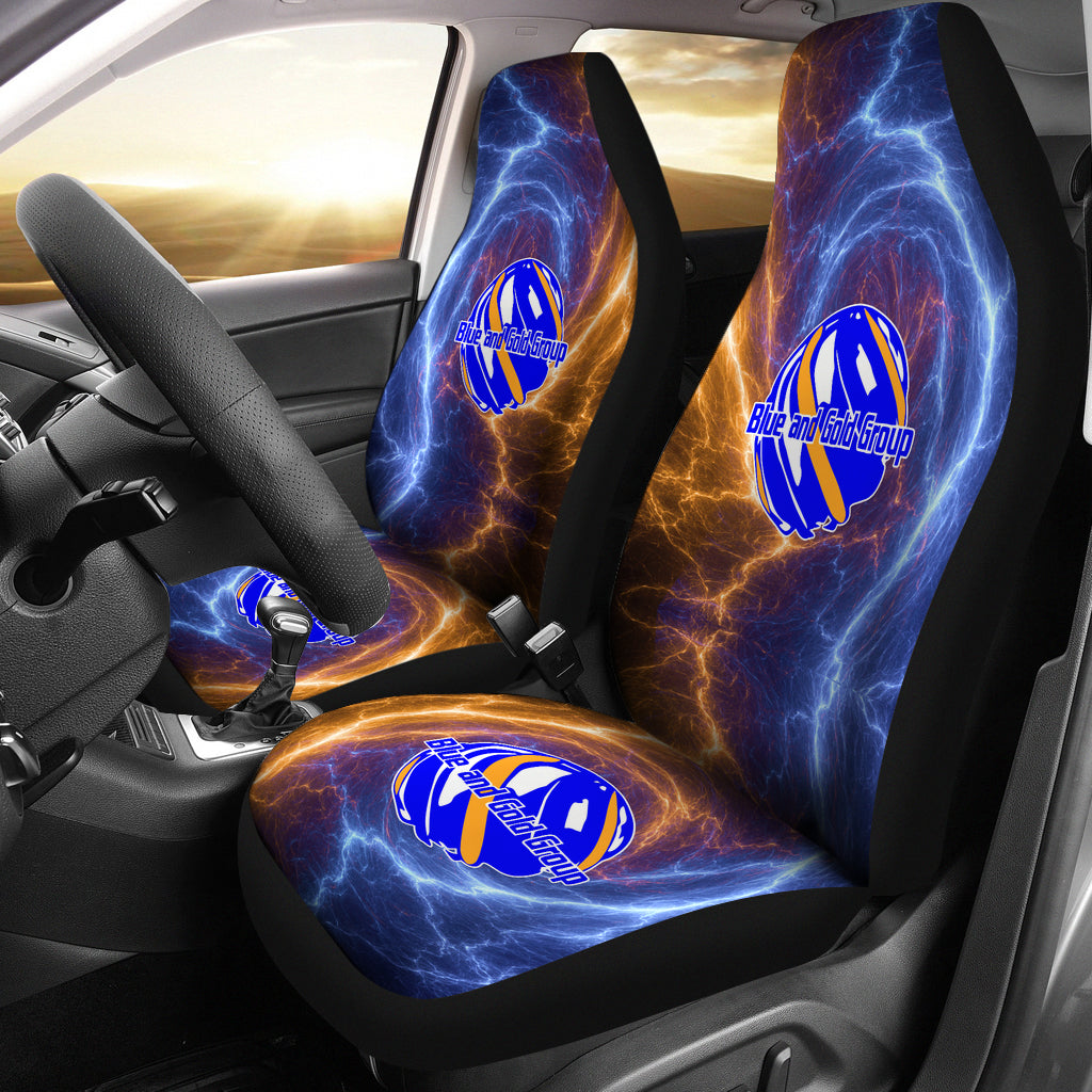 Blue-Gold Group_Lighting-Car Seat Cover -1B - JaZazzy 