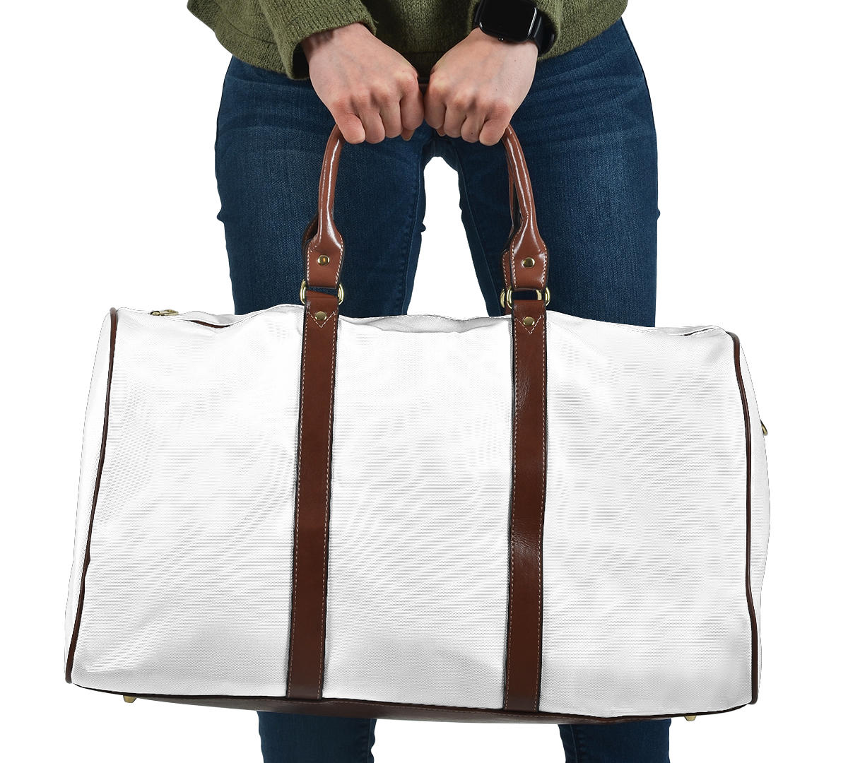 DIY-Custom Travel Bag _ Brown