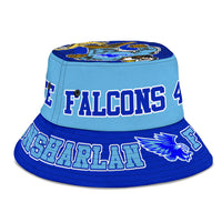 Thumbnail for Harlan H.S. Trapper Hat- side views_ wearing hat-MascotKicks