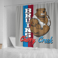 Thumbnail for Cherry Creek, CO_Shower Curtain -01A_Grey
